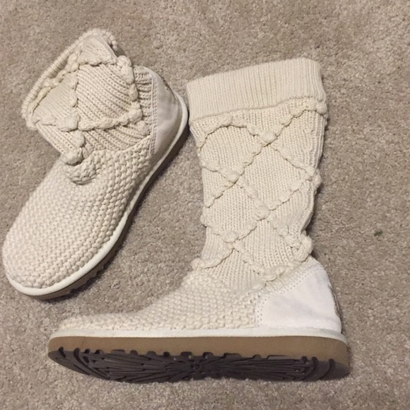 UGG Shoes - UGG Argyle boots sz 5 excellent condition